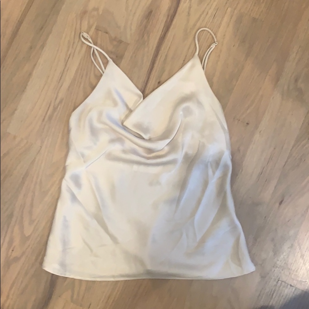 Blue life Cream cami size S NWOT